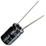 CAPACITOR ELCO RD   680UF/25V