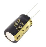 CAPACITOR ELCO RD 68UF/250V
