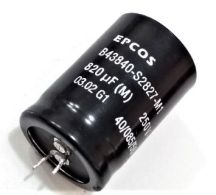 CAPACITOR ELCO RD 820UF/ 250V