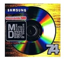 CD MINI DISC REGRAVAVEL 74 MINUTOS