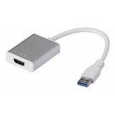 CONVERSOR USB 3.0 MACHO X HDMI FEMEA - LE-4116