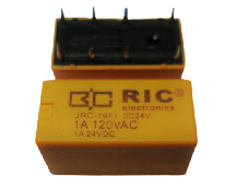 RELE C/2 CONTATOS REV 24VDC 1A PCI