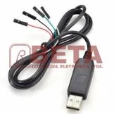SHIELD CABO CONVERSOR USB TTL PL-2303HX