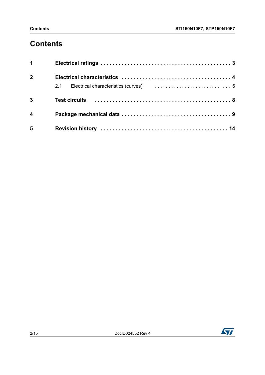 TRANSISTOR 150N10 F7 - Beta Componentes Eletrônicos