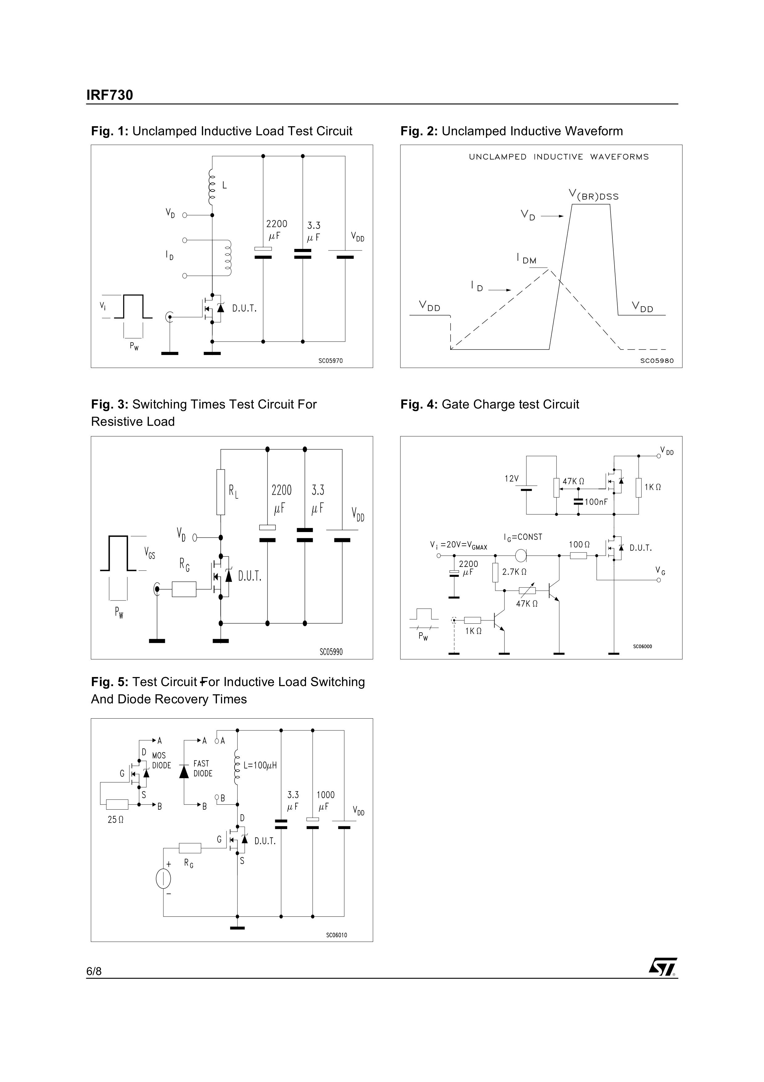 TRANSISTOR IRF 730 Beta Componentes Eletrônicos
